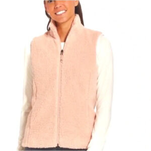 Calia By Carrie Underwood Sherpa Vest in Light Pink